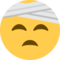 Face With Head-Bandage emoji on Twitter